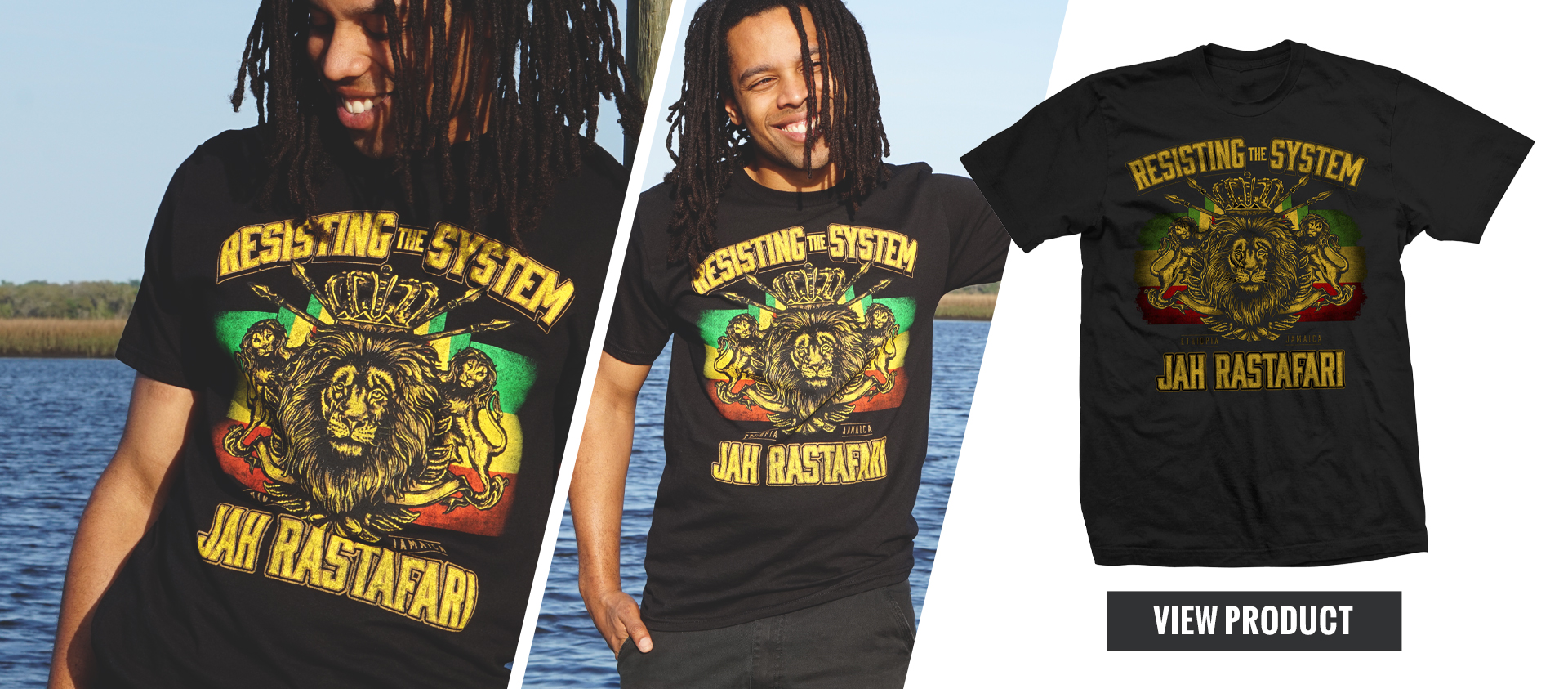 Shop Wholesale Resisting The System T-shirt