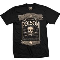 Seven Leaf  Durban Poison Strain Black T-Shirt