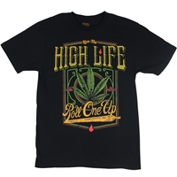 High Life Marijuana T-Shirt by SevenLeaf.com