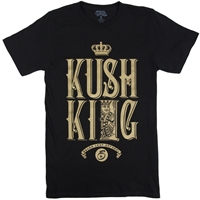 Seven Leaf Kush King Black T-Shirt