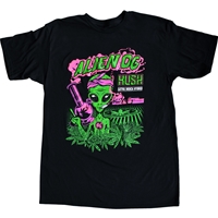 Seven Leaf Alien OG Kush Black Light Strain T-Shirt
