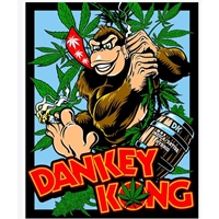 SevenLeaf Dankey Kong Strain 4"x5" Sticker