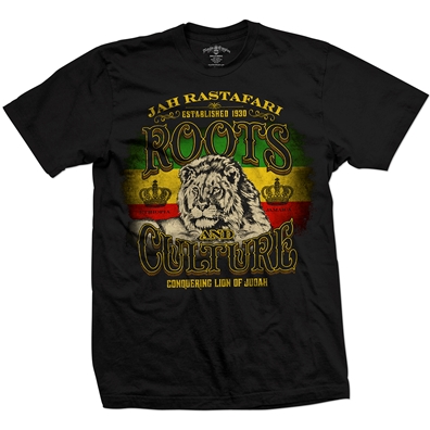 RastaEmpire Roots & Culture Black T-Shirt